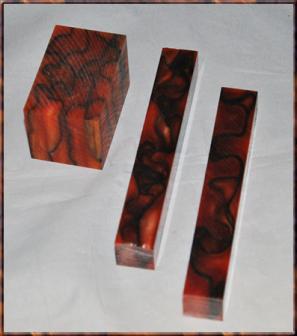 Acrylic Blanks for Razor, Stand, Brush