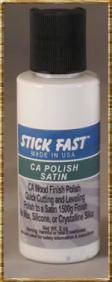 CA Wood Finish Polish - Satin 2-oz.