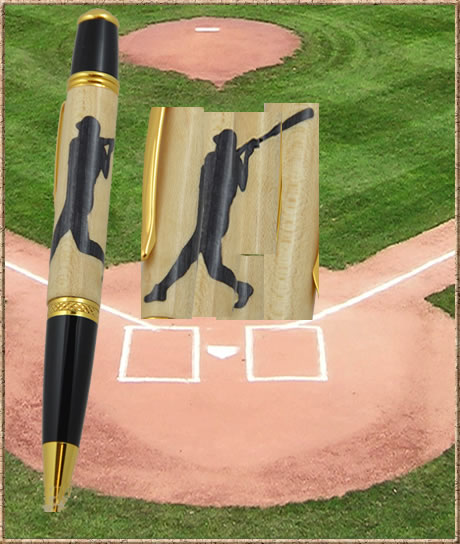 Baseball Batter Inlay Blank