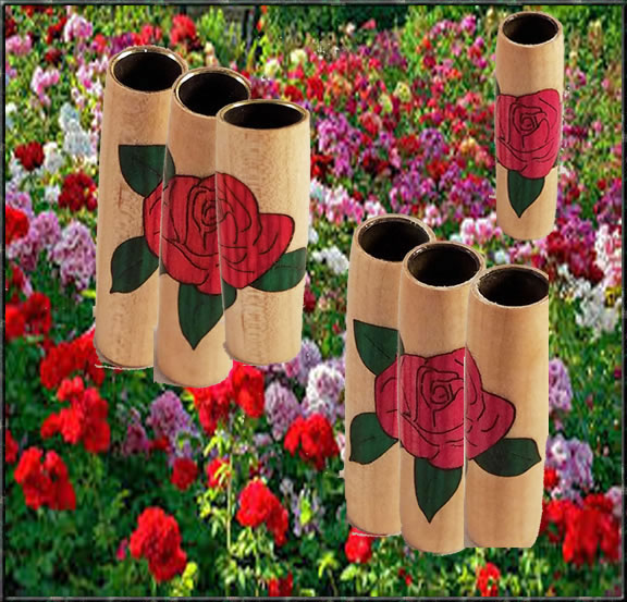 Rosebud Inlay Blank - Multiple Colors!