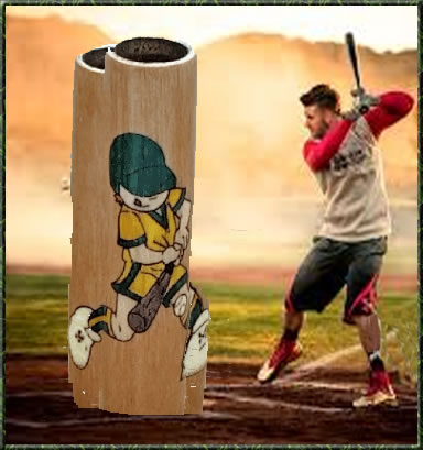 Male Baseball Player Inlay Blank 