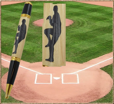 Baseball Pitcher Inlay Blank