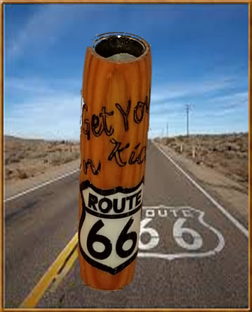 Get Your Kicks on Route 66 Inlay Blank