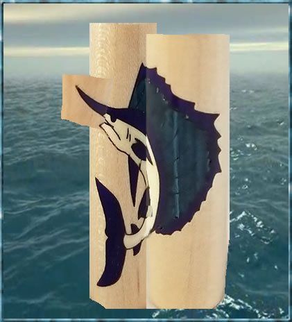 Sailfish Inlay Blank