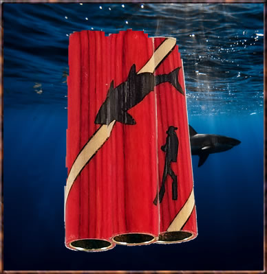 Diver/Shark Inlay blank