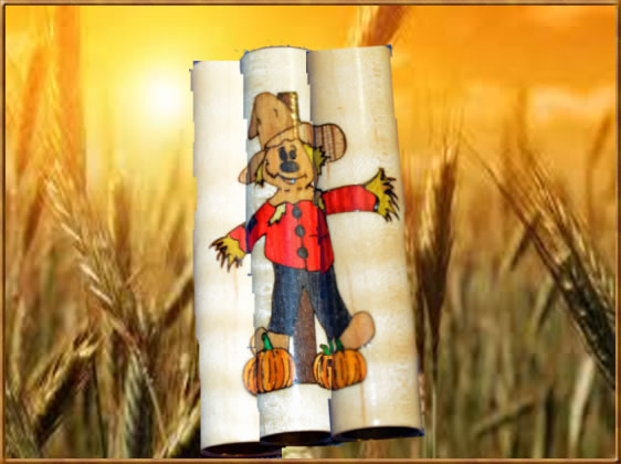 Little Mister Scarecrow Inlay