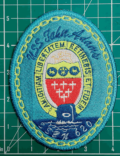 USS John Adams SSBN-620 Ships Patch