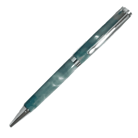 Bright Chrome Slimline Pen Kit
