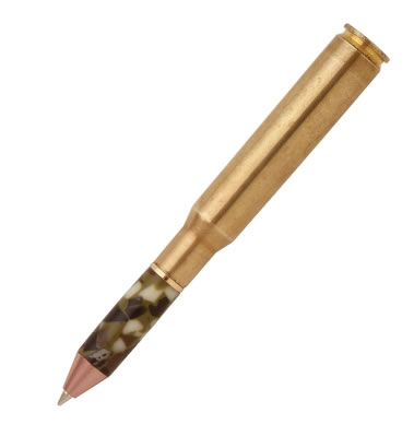 Mini 30 Caliber Bullet Cartridge Twist pen