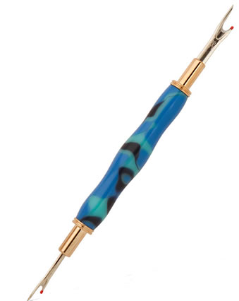 Seam Ripper 24kt Gold with Large and Small Blade