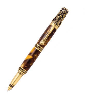 PSI Victorian Antiquie Brass Twist Pen Kit
