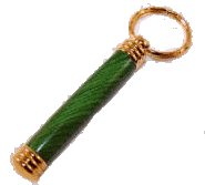 24kt Gold Secret Compartment Key Chain Kit