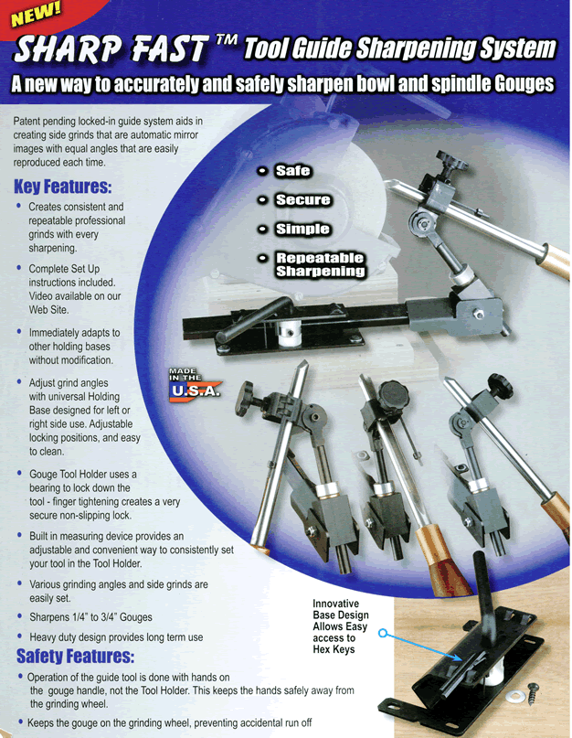 SHARP FAST Tool Guide Sharpening System